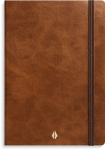 Burde Anteckningsbok Notebook Deluxe A6 brun