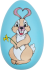 554 - Påskägg Lasse Åberg 238g - Framsidan